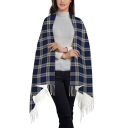 ScotsTee Shop Scottish Baird Dress Solf Tartan Plaid Tassel Winter Scarf