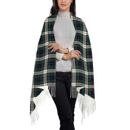 ScotsTee Shop Scottish Blair Dress Modern Solf Tartan Plaid Tassel Winter Scarf