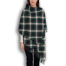 ScotsTee Shop Scottish Blair Dress Modern Solf Tartan Plaid Tassel Winter Scarf