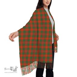 ScotsTee Shop Scottish Bruce County Ancient Solf Tartan Plaid Tassel Winter Scarf