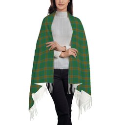 ScotsTee Shop Scottish Cranstoun Ancient Solf Tartan Plaid Tassel Winter Scarf