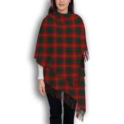ScotsTee Shop Scottish Connolly Dress Solf Tartan Plaid Tassel Winter Scarf