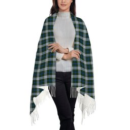 ScotsTee Shop Scottish Campbell Dress 1 Solf Tartan Plaid Tassel Winter Scarf