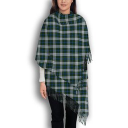 ScotsTee Shop Scottish Campbell Dress 1 Solf Tartan Plaid Tassel Winter Scarf