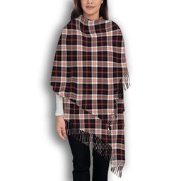 ScotsTee Shop Scottish Cameron of Erracht Dress Modern Solf Tartan Plaid Tassel Winter Scarf