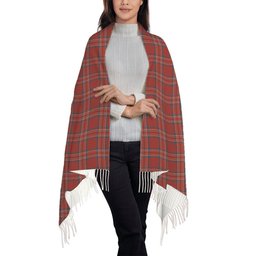 ScotsTee Shop Scottish Burnett Hunting Ancient Solf Tartan Plaid Tassel Winter Scarf