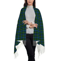 ScotsTee Shop Scottish Campbell of Argyll no guards Solf Tartan Plaid Tassel Winter Scarf