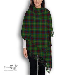 ScotsTee Shop Scottish Connolly Hunting Solf Tartan Plaid Tassel Winter Scarf