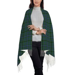 ScotsTee Shop Scottish Campbell of Argyll 1815 Ancient Solf Tartan Plaid Tassel Winter Scarf