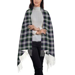 ScotsTee Shop Scottish Campbell of Cawdor Dress Solf Tartan Plaid Tassel Winter Scarf