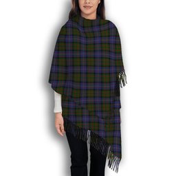 ScotsTee Shop Scottish Cochrane 1984 Solf Tartan Plaid Tassel Winter Scarf