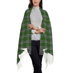 ScotsTee Shop Scottish Cape Breton Provincial Ancient Solf Tartan Plaid Tassel Winter Scarf