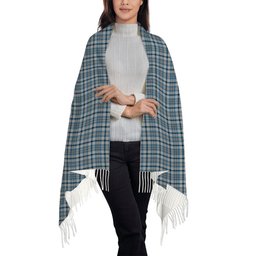 ScotsTee Shop Scottish Conquergood Canada Solf Tartan Plaid Tassel Winter Scarf