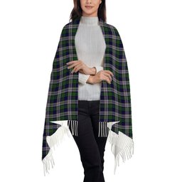 ScotsTee Shop Scottish Colquhoun Dress Solf Tartan Plaid Tassel Winter Scarf