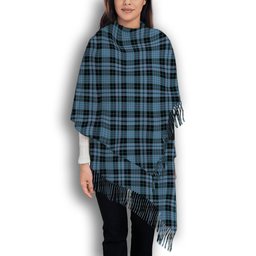 ScotsTee Shop Scottish Clark (Clergy) Ancient Clan Solf Tartan Plaid Tassel Winter Scarf