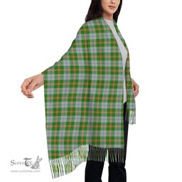 ScotsTee Shop Scottish Couper Dress Dalgleish 2 Solf Tartan Plaid Tassel Winter Scarf
