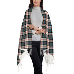 ScotsTee Shop Scottish Cameron of Erracht Dress Ancient Solf Tartan Plaid Tassel Winter Scarf