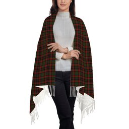 ScotsTee Shop Scottish Cumming 1850 Solf Tartan Plaid Tassel Winter Scarf