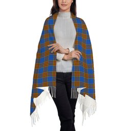 ScotsTee Shop Scottish Carlisle Ancient Solf Tartan Plaid Tassel Winter Scarf