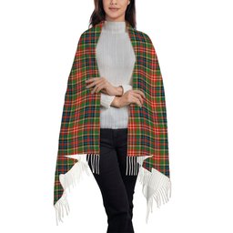 ScotsTee Shop Scottish Christie Ancient Solf Tartan Plaid Tassel Winter Scarf
