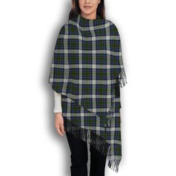 ScotsTee Shop Scottish Cockburn of Ormiston Dress Solf Tartan Plaid Tassel Winter Scarf