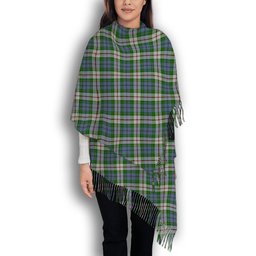 ScotsTee Shop Scottish Coulter Dress Solf Tartan Plaid Tassel Winter Scarf