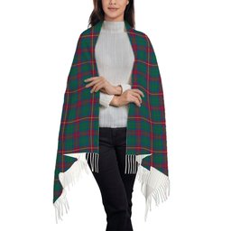 ScotsTee Shop Scottish Cairns of Finavon Ancient Solf Tartan Plaid Tassel Winter Scarf
