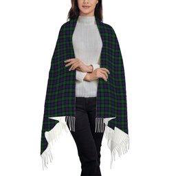 ScotsTee Shop Scottish Campbell of Cawdor Solf Tartan Plaid Tassel Winter Scarf