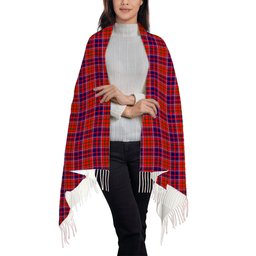 ScotsTee Shop Scottish Cameron of Lochiel Modern Solf Tartan Plaid Tassel Winter Scarf