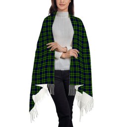 ScotsTee Shop Scottish Campbell of Breadalbane Modern Solf Tartan Plaid Tassel Winter Scarf