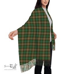ScotsTee Shop Scottish Corcoran of Sherbrooke Solf Tartan Plaid Tassel Winter Scarf