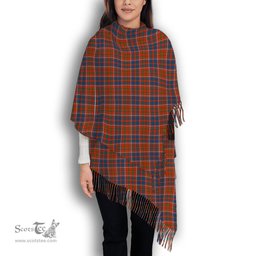 ScotsTee Shop Scottish Cameron of Lochiel Ancient Solf Tartan Plaid Tassel Winter Scarf