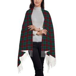 ScotsTee Shop Scottish Christie, Keith & Family Solf Tartan Plaid Tassel Winter Scarf