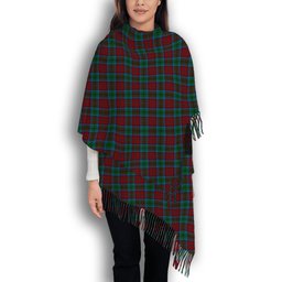 ScotsTee Shop Scottish Christie, Keith & Family Solf Tartan Plaid Tassel Winter Scarf