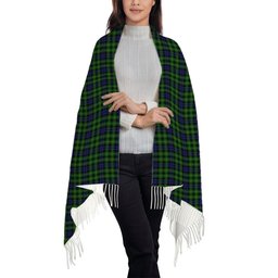 ScotsTee Shop Scottish Campbell of Breadalbane Solf Tartan Plaid Tassel Winter Scarf