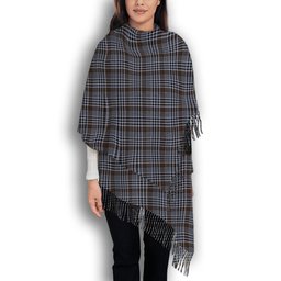 ScotsTee Shop Scottish Carnegie Check Modern Solf Tartan Plaid Tassel Winter Scarf