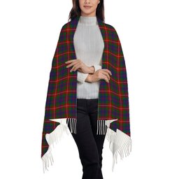 ScotsTee Shop Scottish Fraser of Lovat Solf Tartan Plaid Tassel Winter Scarf