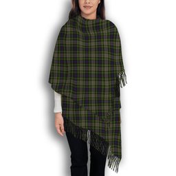 ScotsTee Shop Scottish Davidson Tulloch Dress Solf Tartan Plaid Tassel Winter Scarf