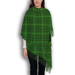 ScotsTee Shop Scottish Foster Hunting Solf Tartan Plaid Tassel Winter Scarf
