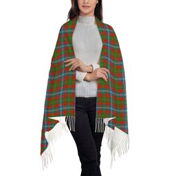 ScotsTee Shop Scottish Forrester Ancient Solf Tartan Plaid Tassel Winter Scarf