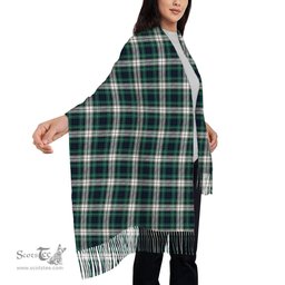 ScotsTee Shop Scottish Forbes Dress Modern Solf Tartan Plaid Tassel Winter Scarf