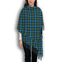 ScotsTee Shop Scottish Fergusson Ancient Solf Tartan Plaid Tassel Winter Scarf