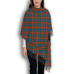 ScotsTee Shop Scottish Fraser of Lovat Ancient Solf Tartan Plaid Tassel Winter Scarf