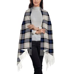 ScotsTee Shop Scottish Fergusson Dress Solf Tartan Plaid Tassel Winter Scarf