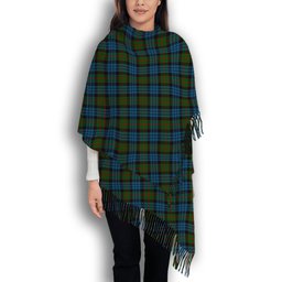 ScotsTee Shop Scottish Fletcher of Dunans Solf Tartan Plaid Tassel Winter Scarf