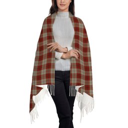 ScotsTee Shop Scottish Davidson Dress Dancers Solf Tartan Plaid Tassel Winter Scarf