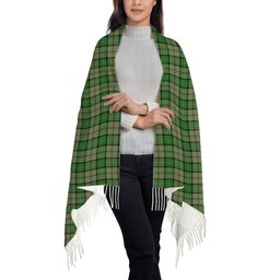 ScotsTee Shop Scottish Dunbar Hunting Ancient Solf Tartan Plaid Tassel Winter Scarf