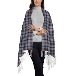 ScotsTee Shop Scottish Gayre Hunting Modern Solf Tartan Plaid Tassel Winter Scarf