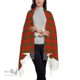 ScotsTee Shop Scottish Donald of Sleat Ancient Solf Tartan Plaid Tassel Winter Scarf