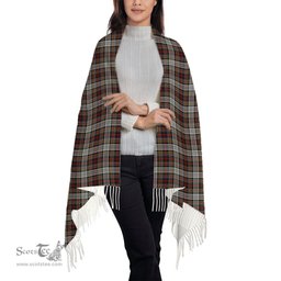 ScotsTee Shop Scottish Douglas Ancient Dress WCWM Solf Tartan Plaid Tassel Winter Scarf